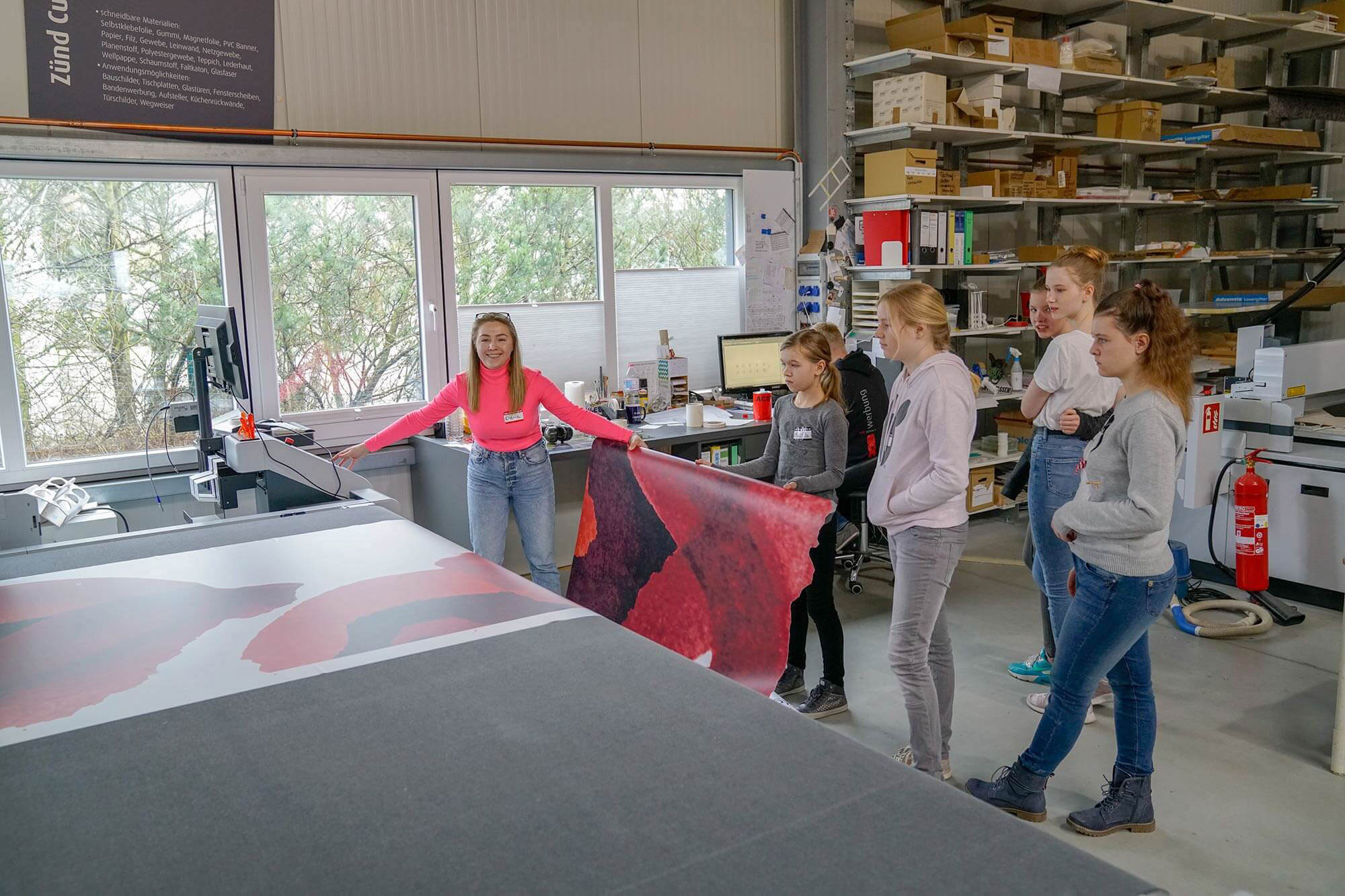 Girls Day 2019 - Dein Tag als Werbetechnikerin